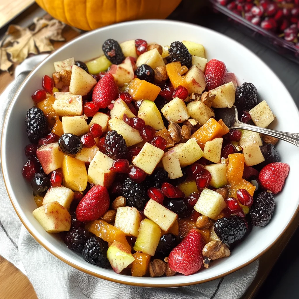 Fall Fruit Salad