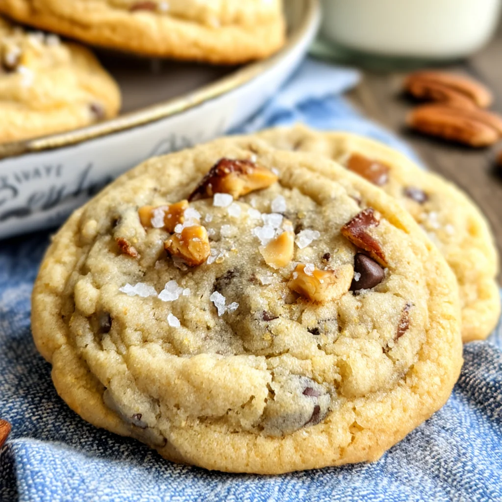 salted caramel chocolate chip cookies