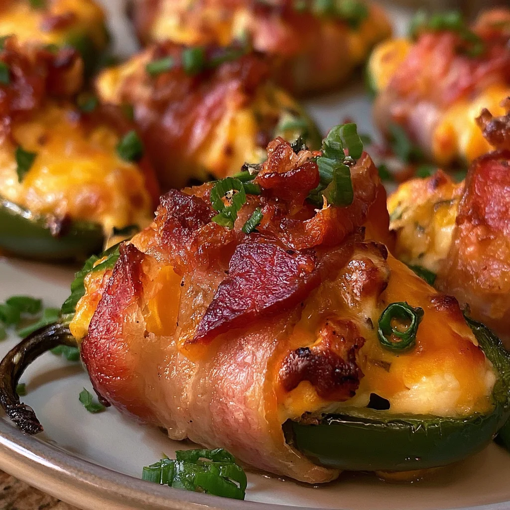 Ultimate Cowboy Jalapeño Poppers Recipe (Crispy Turkey Bacon!)